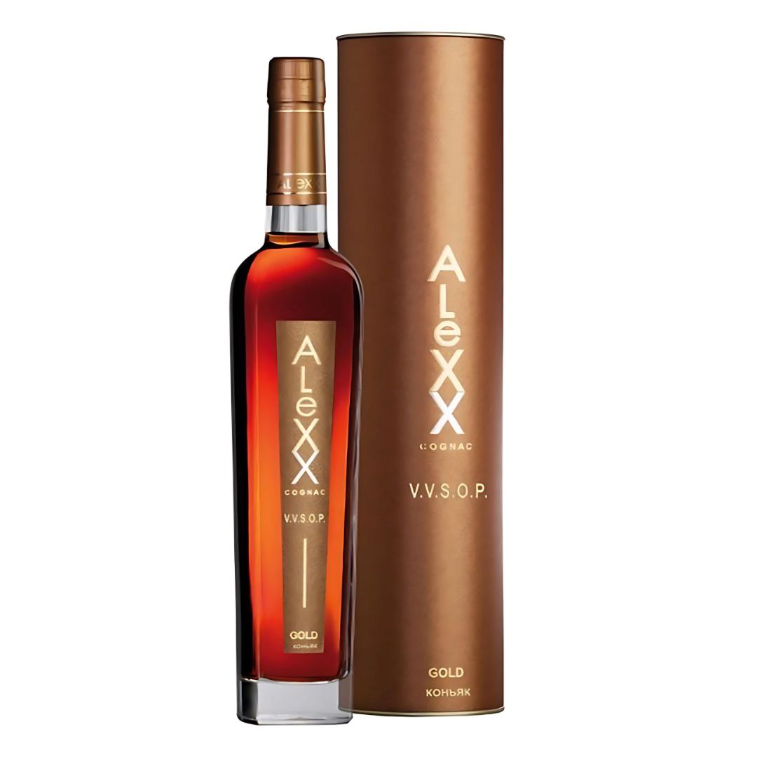 Коньяк AleXX Gold 0.5 л 40% в туб.